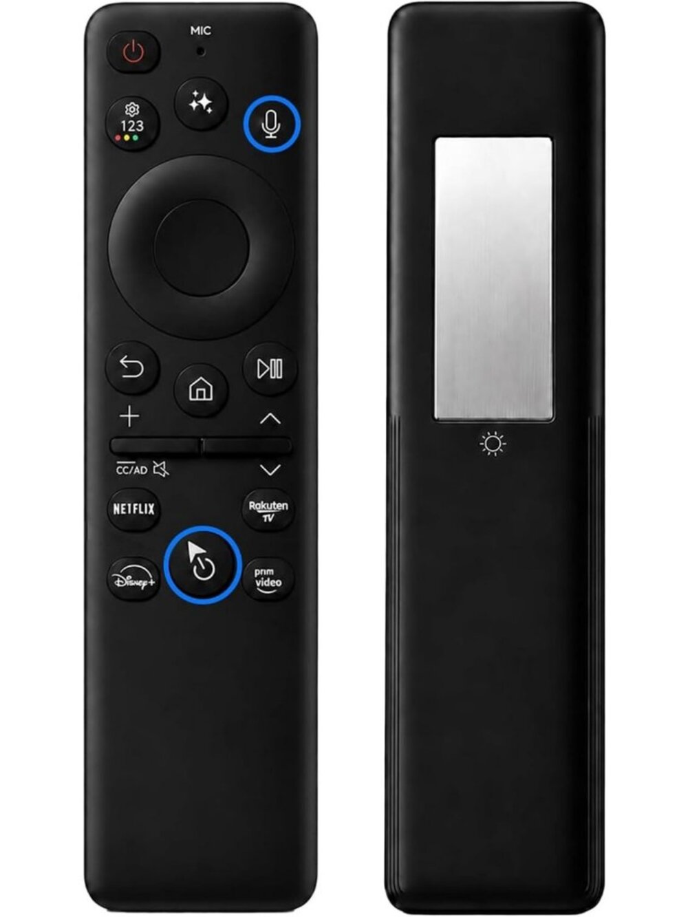 Rechargeable Voice Remote for Smart TV (2019-2026) - USB-C Charging, Easy